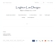 Tablet Screenshot of leightonlam.com